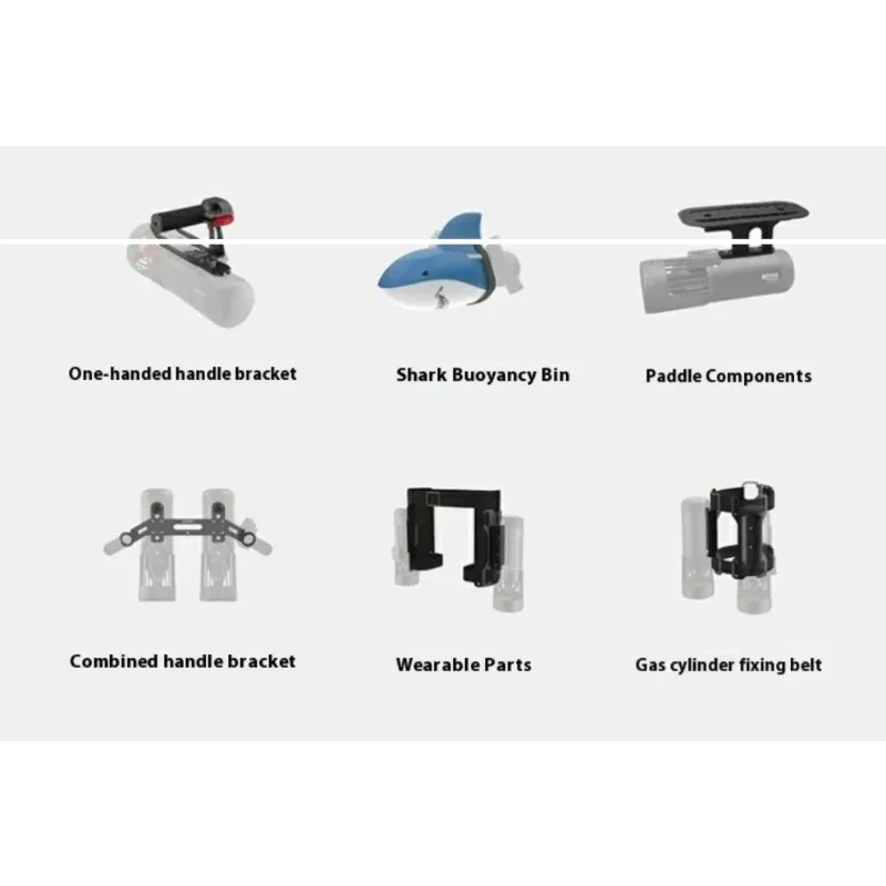Le Feet S 1 pro Underwater Propulsion System and Diving/ Snorkeling Accessories for Swimming and Freediving Using a Water Ski.