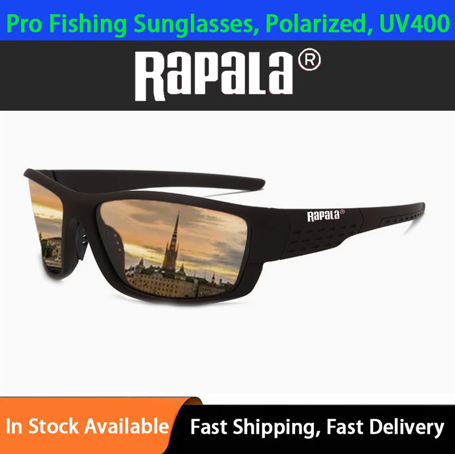 2025 New Rapala Fashional Polarized Sunglasses Outdoor Mountaineering Anti-ultraviolet Sunglasses Riding Fishing Sunglasses