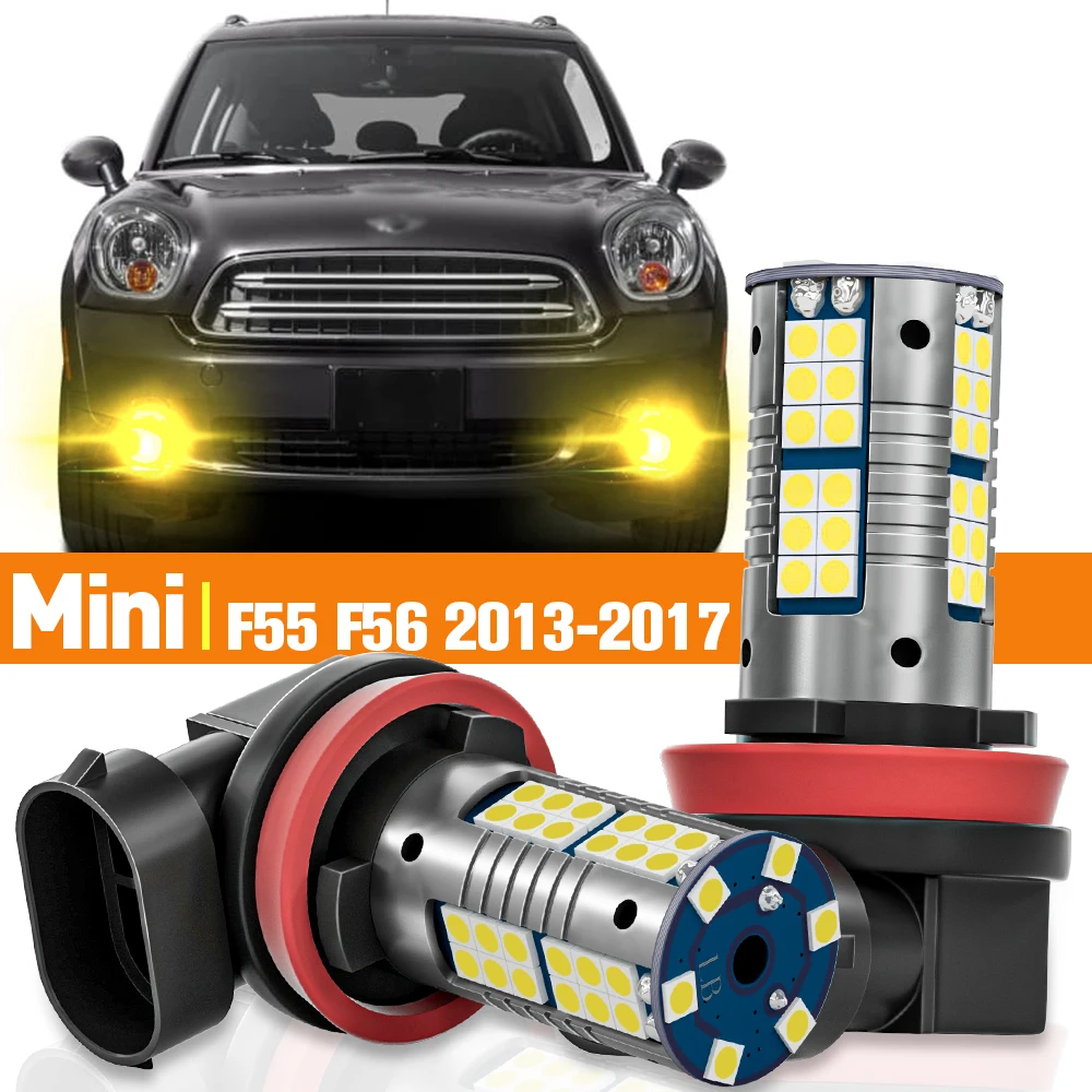 

Светодиодная противотуманная лампа, 2 шт., для Mini Cooper F55 F56 2013 2014 2015 2016, аксессуары для CAN-шины