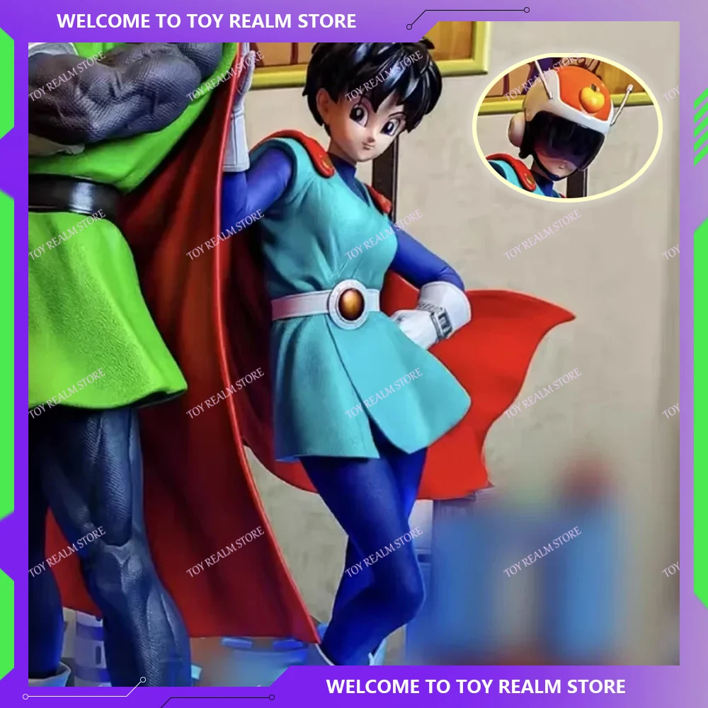 

NEW Dragon Ball Z Videl Figure Replaceab Heads Great Saiyaman Videl Action Figures Gk Statue Collection Model Toys Gifts