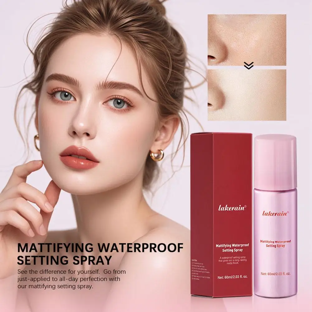 Long-Lasting Setting Spray Glossy Matte Base Makeup Oil Control Waterproof Moisturizing Make-up Fixer Spray For All Skin Style