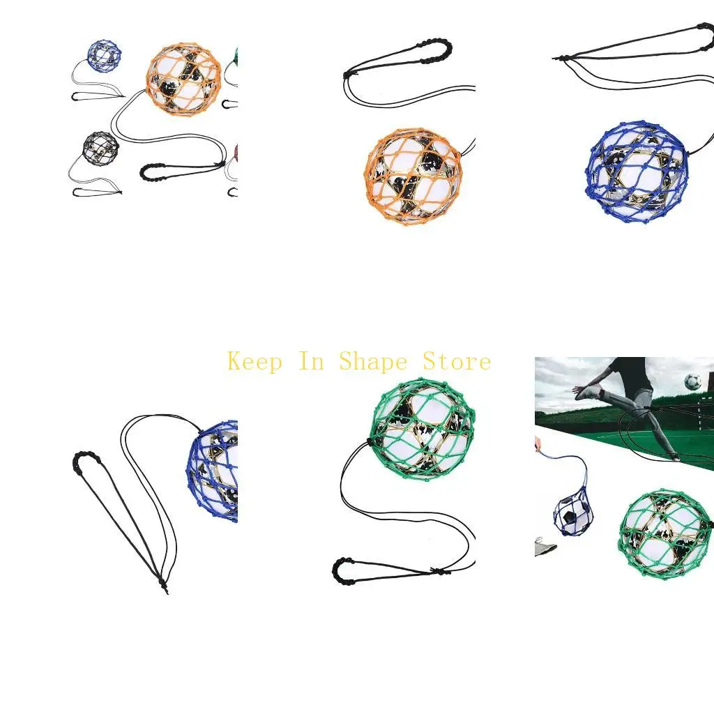 

U1JC Тренажер для футбольных ударов с футбольной сеткой, тренировочный банджи-футбол