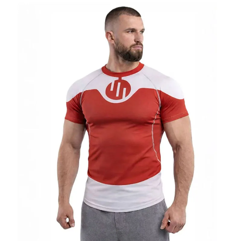 New Invincible Cosplay Rash Guard Diving Gym T Shirt BJJ RashGuard Long Short Sleeve MMA Clothing Men Women Viltrumite Costume view 4