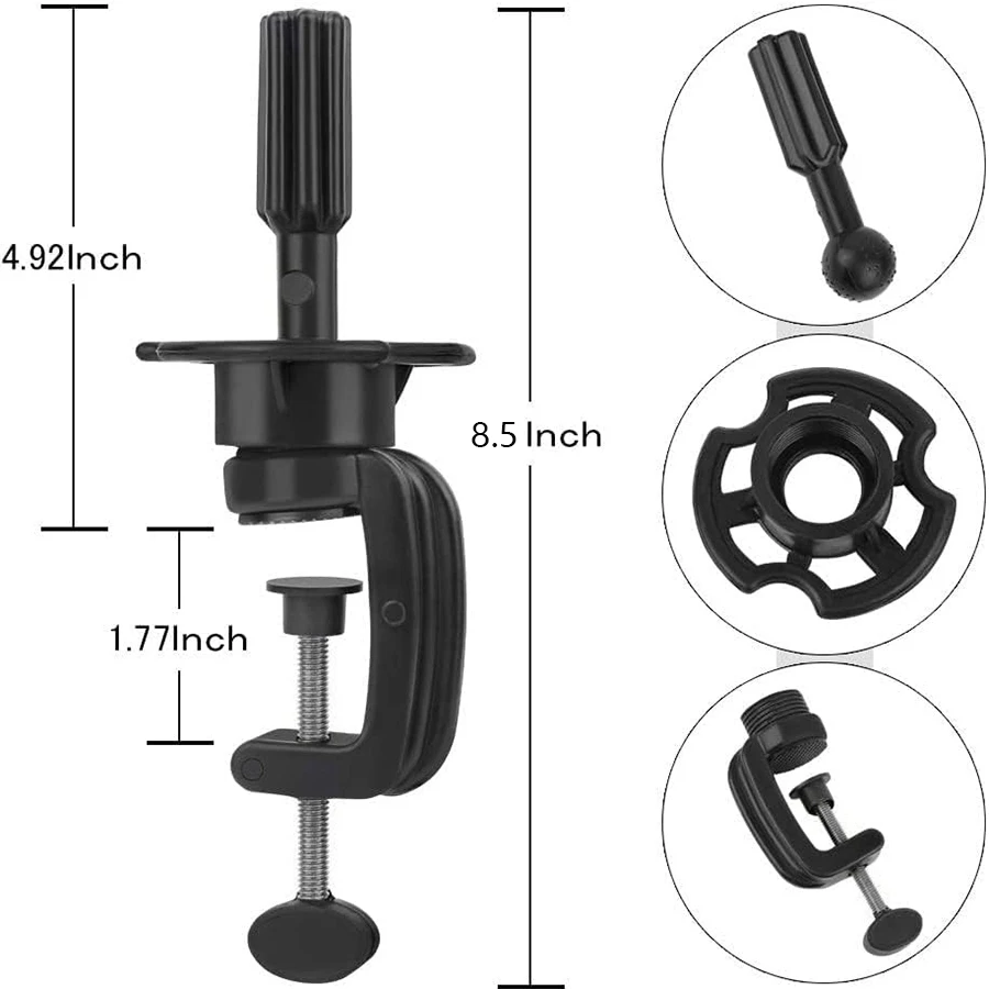 150cm Wig Stand Tripod Mannequin Head Stand for Mannequin Training Head Holder Hairdressing Clamp Tripod Stand Holder - Image 5