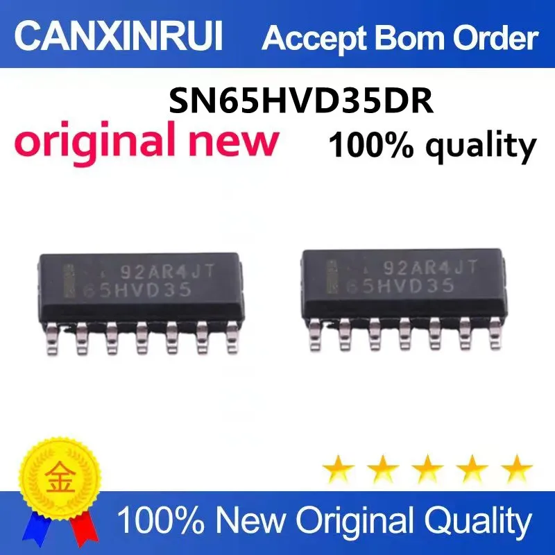 SN65HVD35 SN65HVD35DR 65HVD35 SOP16 package 3V-3.6V transceiver chip