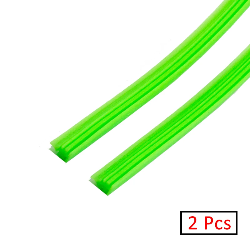 2PCS Vehicle Windshield Insert Silica Gel Car Wiper Blade Strip (Refill) 6mm 26\