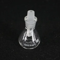 10ml Glass Specific Gravity Bottle Pycnometer Class A Science Labware Medical