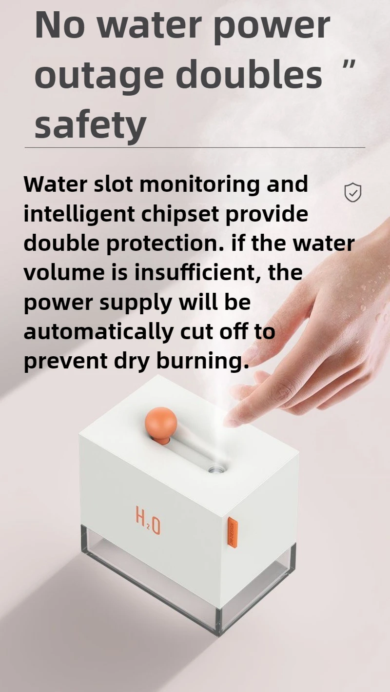 Humidificador portátil, humidificador recargable desenchufado, pequeño, silencioso, inalámbrico, de escritorio, pequeño adorno, máquina de fragancia de aire para el hogar