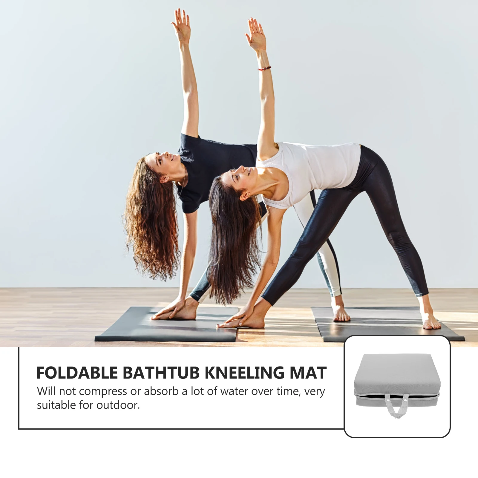 

Foldable Bathtub Kneeling Mat Pad Plank Yoga Supported Outdoor Kneeler Neoprene Cushion