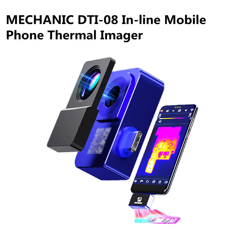 MECHANIC DTi-08 In-line Thermal Imager for Mobile Phone Computer Circuit High-quality Optical Lens High-resolution Detector