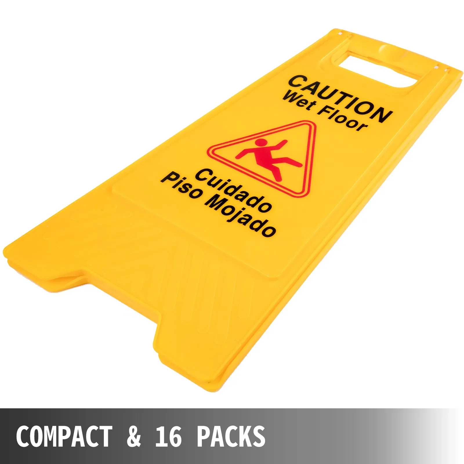 16 Pack Wet Floor Sign 25