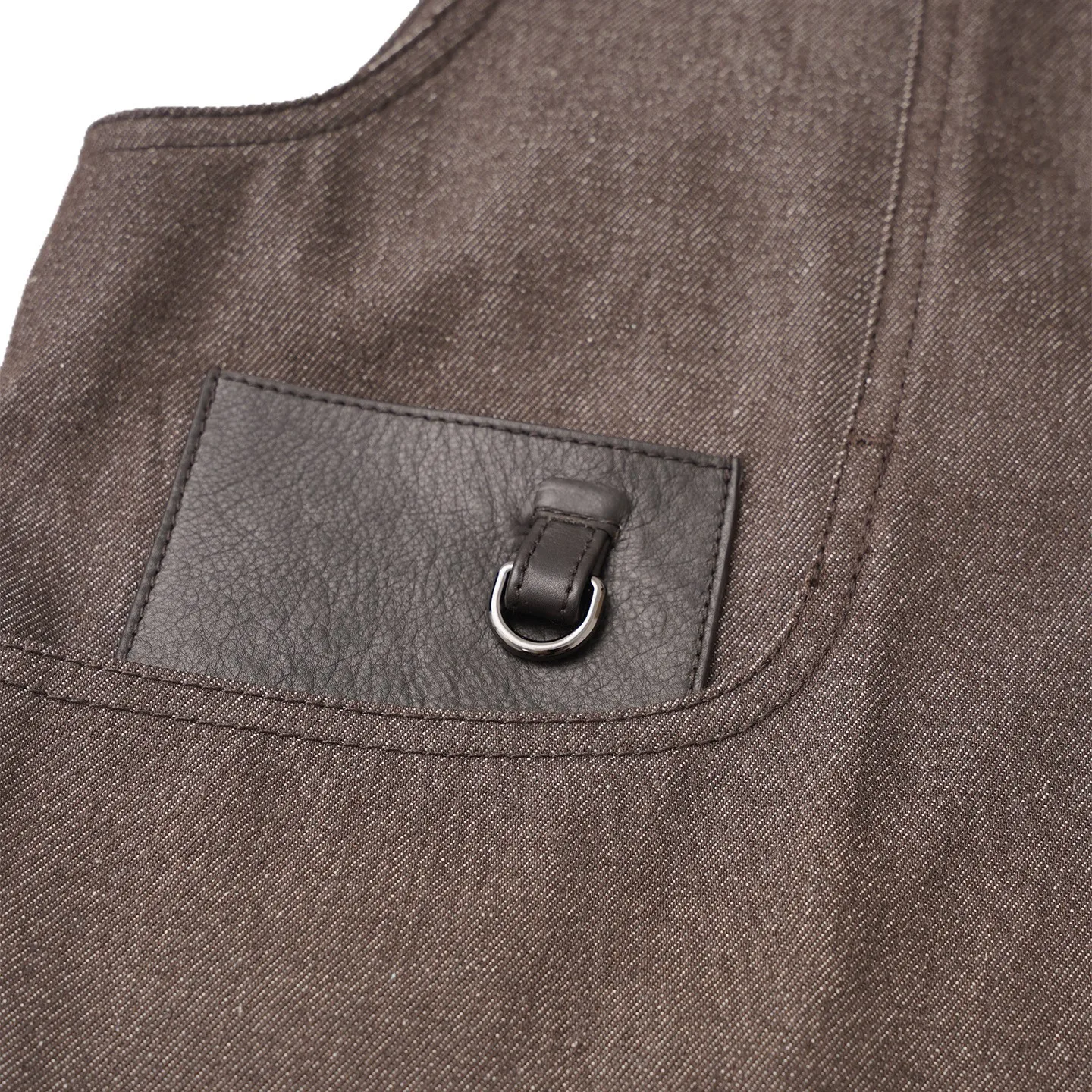 الخريف / الشتاء أزياء جلدية زر سترة أعلى