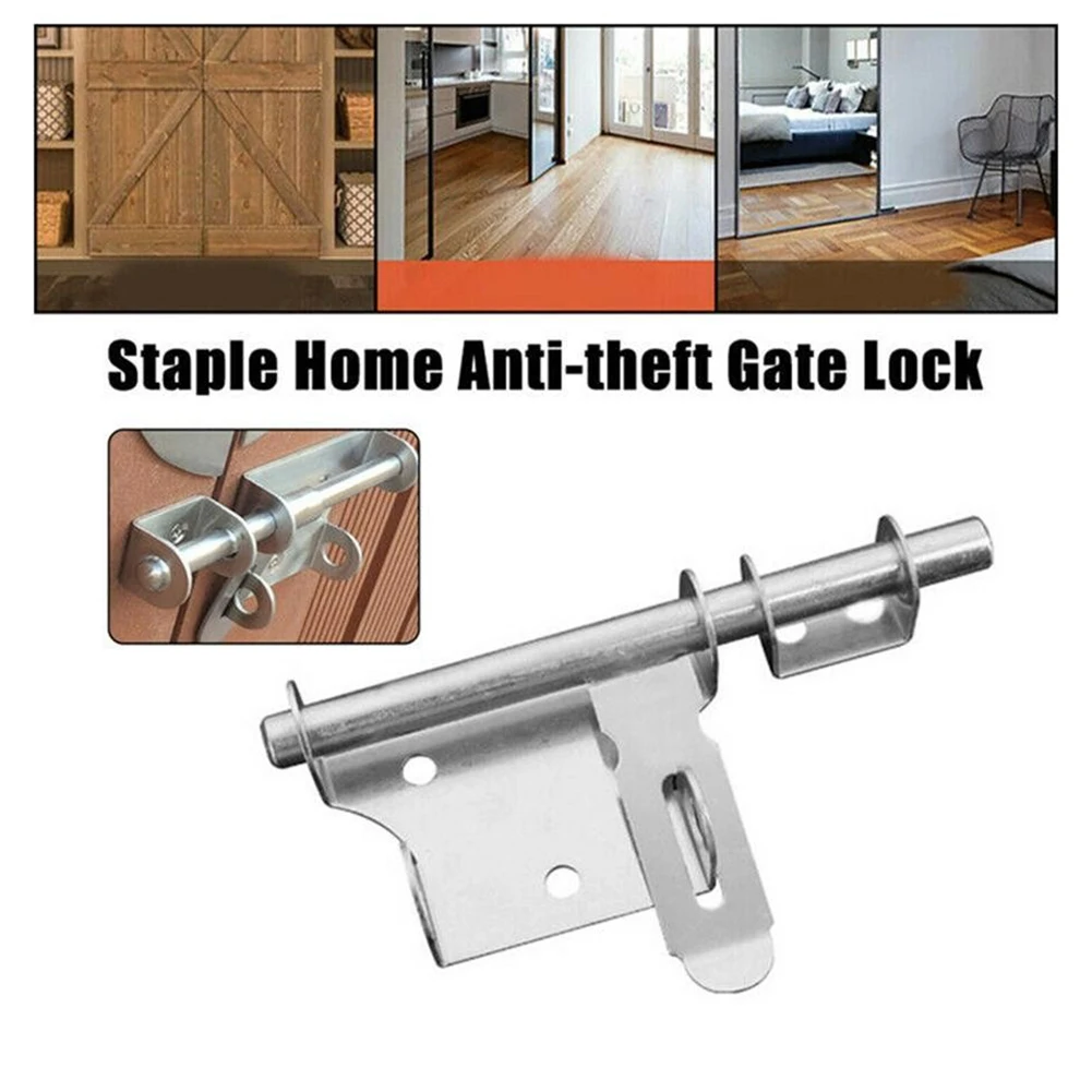 Door Lock Stainless Steel Door Bolt Latch For Home Hardware Gate Safety Door Bolt Window Catch Sliding Lock Hardware