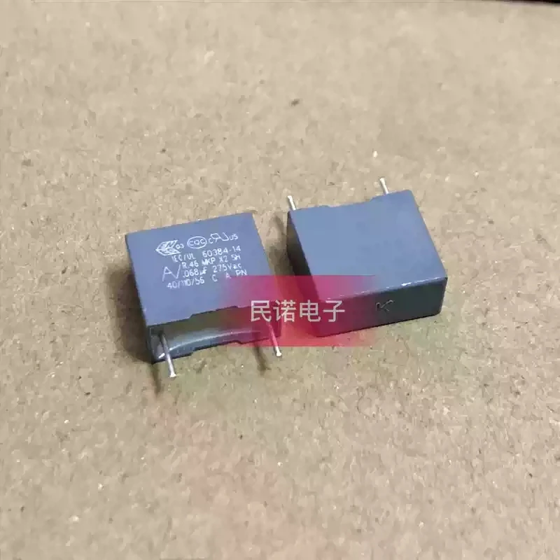 10pcs R46 275VAC 0.068UF 275V 683 68NF pin distance 10mm brand new Jimei AV safety capacitor
