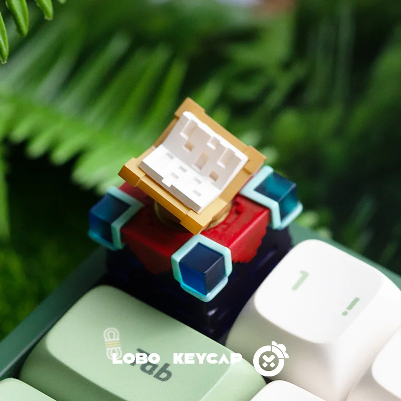 Nieuw My World Betoverende tafel Lichttransmissie Mechanisch toetsenbord Keycaps Toetsenborden Accessoires Aangepaste ESC Esports Gaming