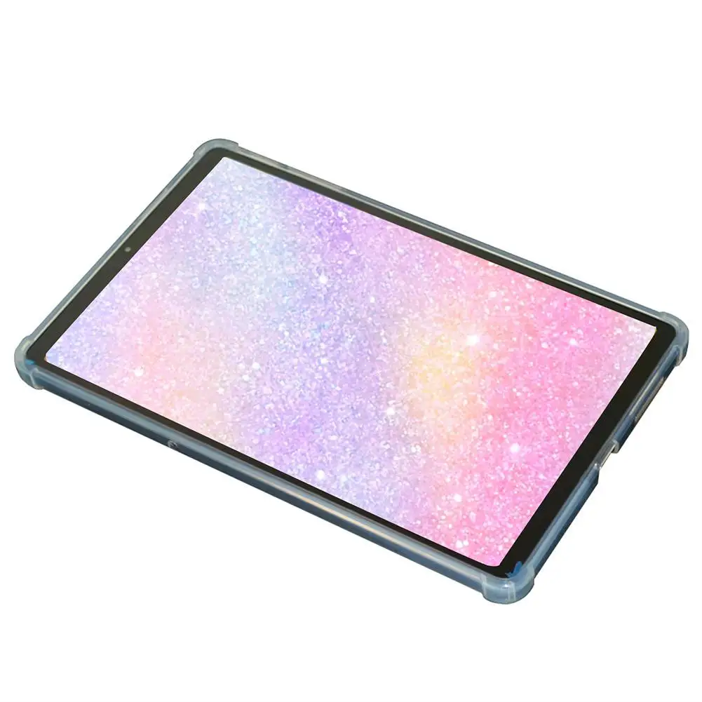 For ALLDOCUBE IPlay 70 Mini Pro/Mini Ultra/Mini 3 Ultra TPU Transparent Tablet Protective Case Shockproof Silicone Stand Cover