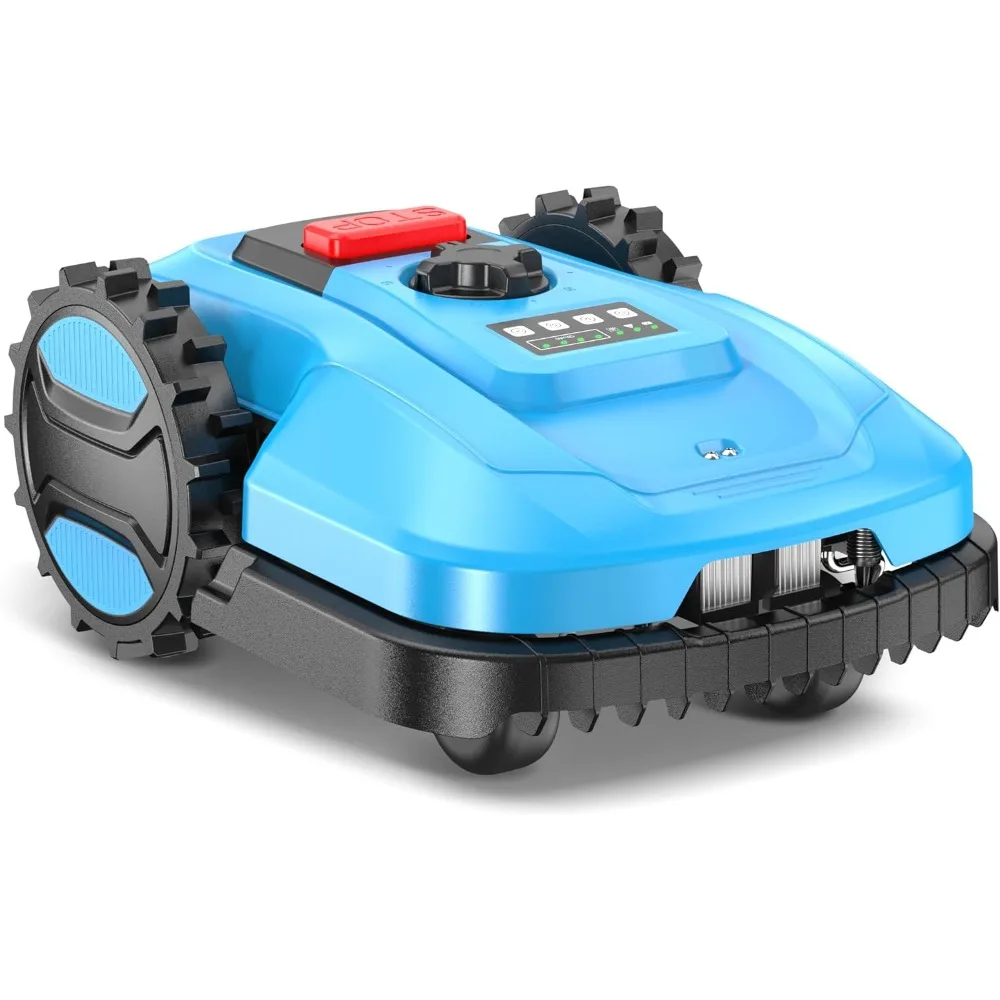 

Robotic Lawn Mower 1/2 Acre/21,000 Sq.Ft, Automatic Lawnmower for Lawn 47% Slope, Cut Height 0.8"-2.4", APP Control,