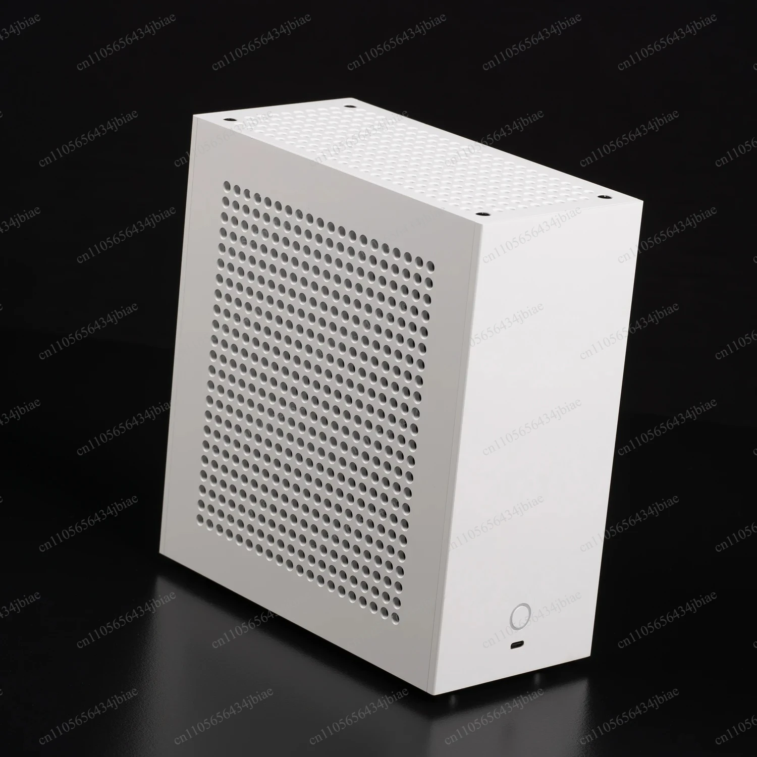 Half Height Graphics Card CNC Chassis Knife Card Chassis A1 All Aluminum ITX Chassis Small 1U Flex
