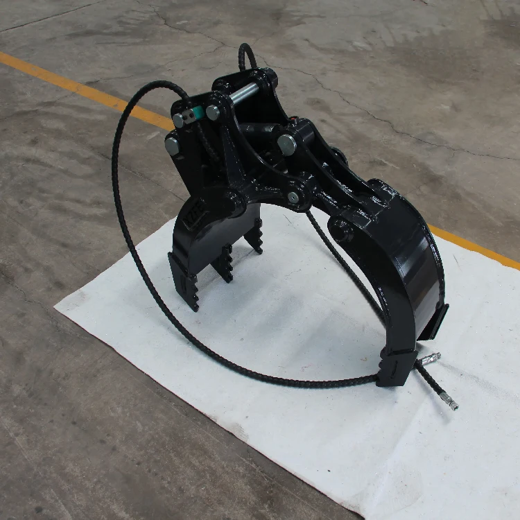 XZFE Hydraulic Rotating Grapple Bucket For   With 360 Degree Hydraulic Rotation Construction Machinery Attachment