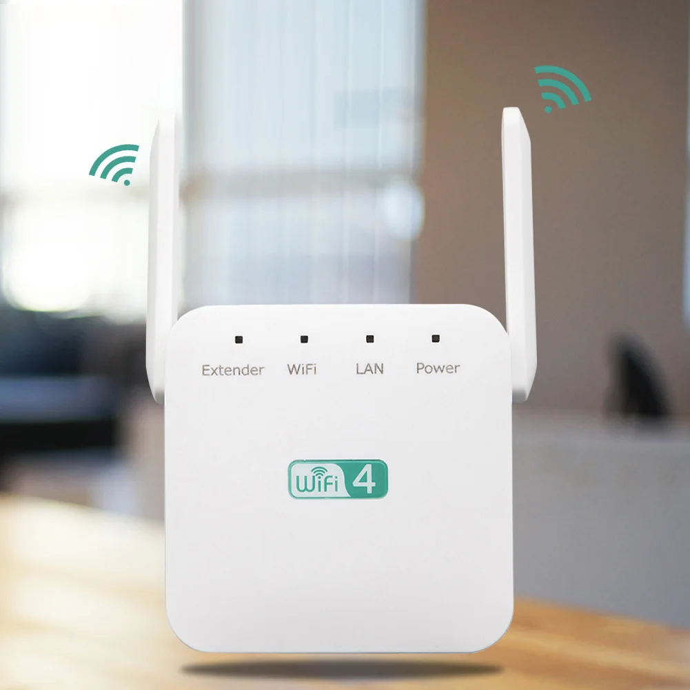 

Усилитель Wi-Fi 2,4 ГГц, расширитель диапазона, 2 антенны с высоким коэффициентом усиления, поддержка режима повторителя/маршрутизатора/AP для дома, удлинитель диапазона Wi-Fi 300 Мбит/с