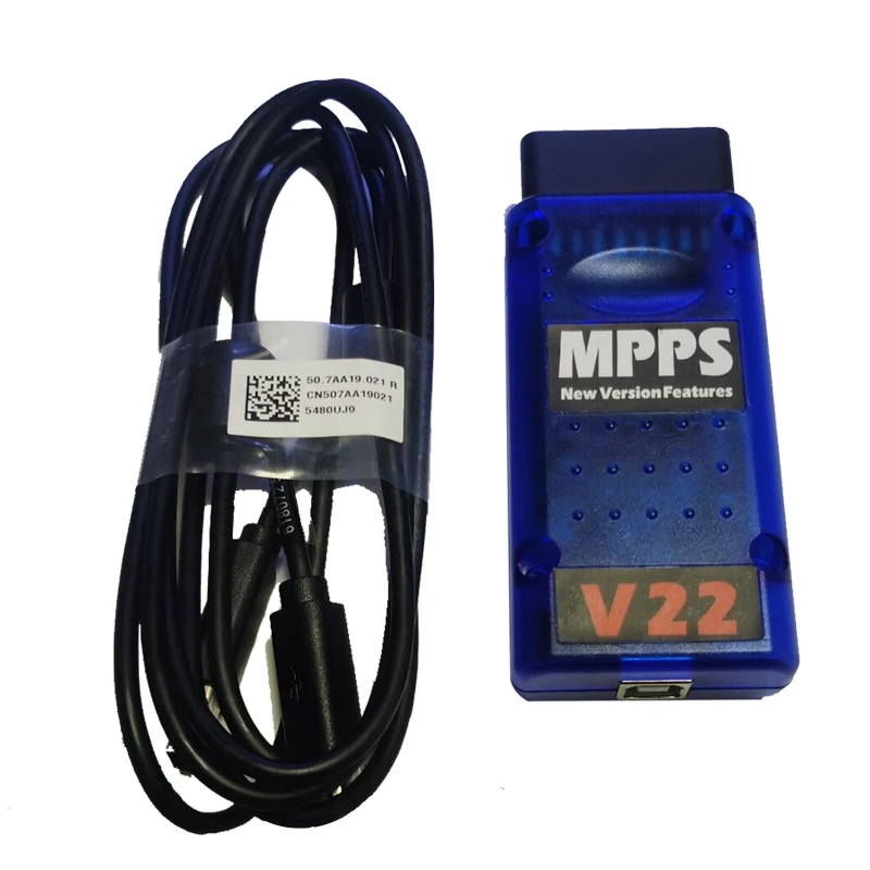 Herramienta de sintonización de Chip ECU MPPS V21, versión de desbloqueo Mpps V22, mejor que Mpps v18, mpps V16 principal + TRICORE + intermitente