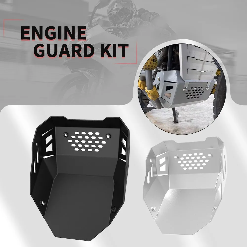 

2025 Engine Frame Crash Protection and Engine Skidplate For CFMOTO 450MT 2024-2026 Engine Frame Crash Protector Guard Kit Cover
