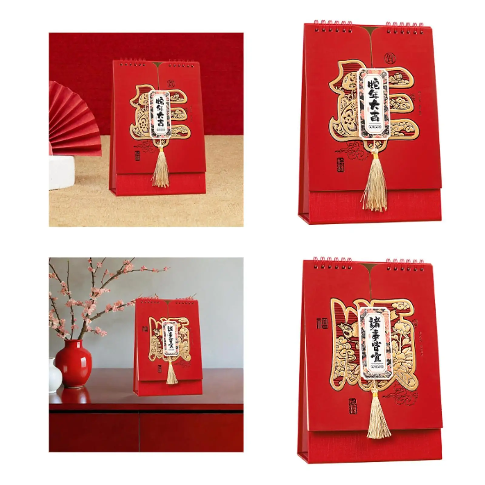 Настольный календарь 2025 года, небольшой перекидной календарь для домашнего офиса, настольный орнамент, подарок