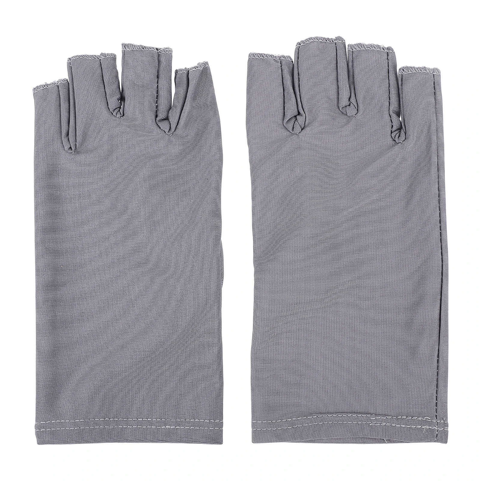 

1pcs 1 Pair Shield Manicure Gloves Nail Gloves White Fingerless Sunscreen Protection Nail Phototherapy Travel Cycling