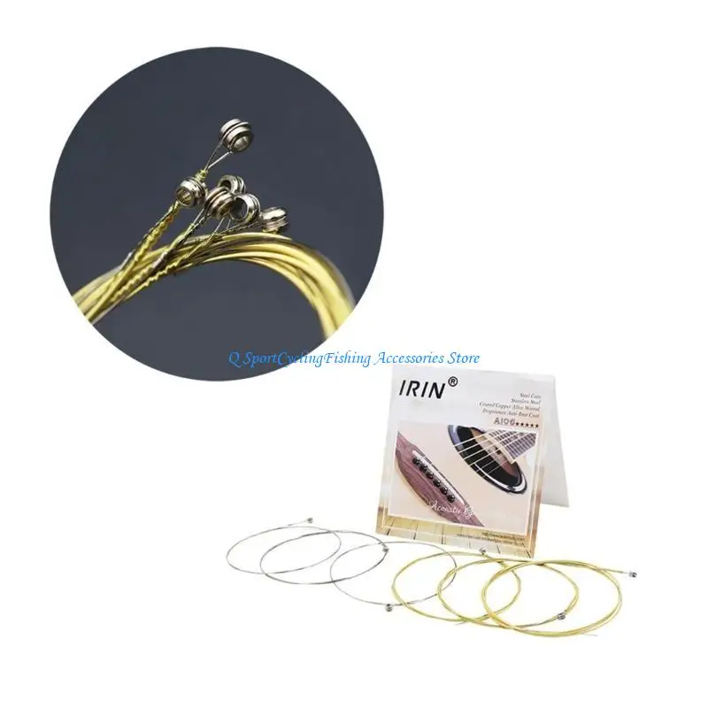 

Acoustic Guitar 6 Strings Folk Guitar String Steel Guitar Strings Wound Set