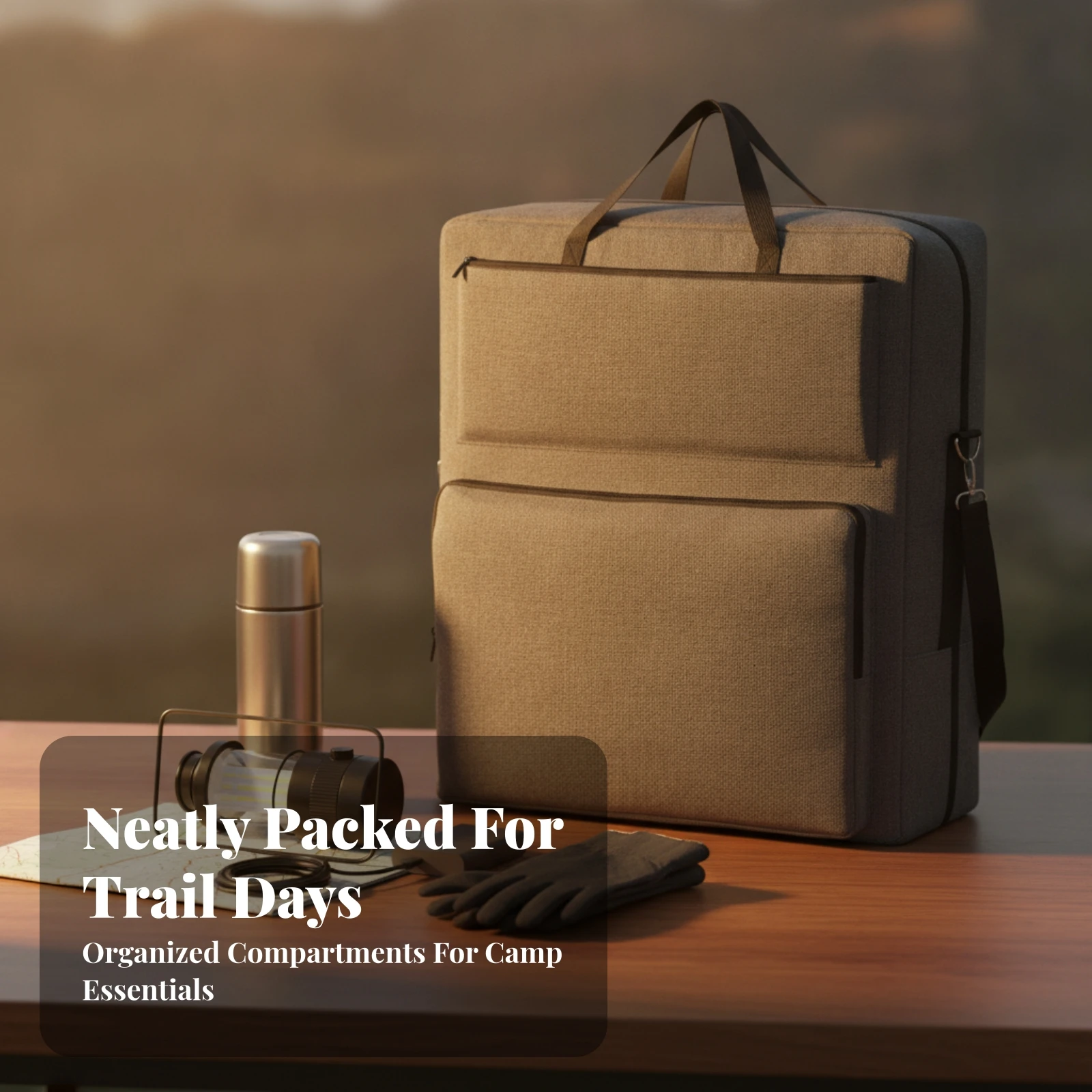Solar Panel Carrying Bag Robust Solar Panel Bag with Shoulder Strap Heavy-Duty Portable for Travelers