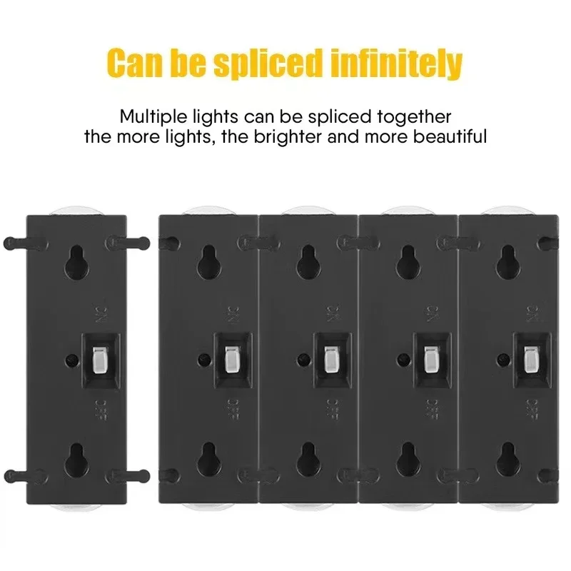 1~4Pcs Solar Wall Lights Outdoor 16LED Waterproof Lamp Up And Down Convex Lens Lighting For Garden Landscape Balcony Decoration image 6