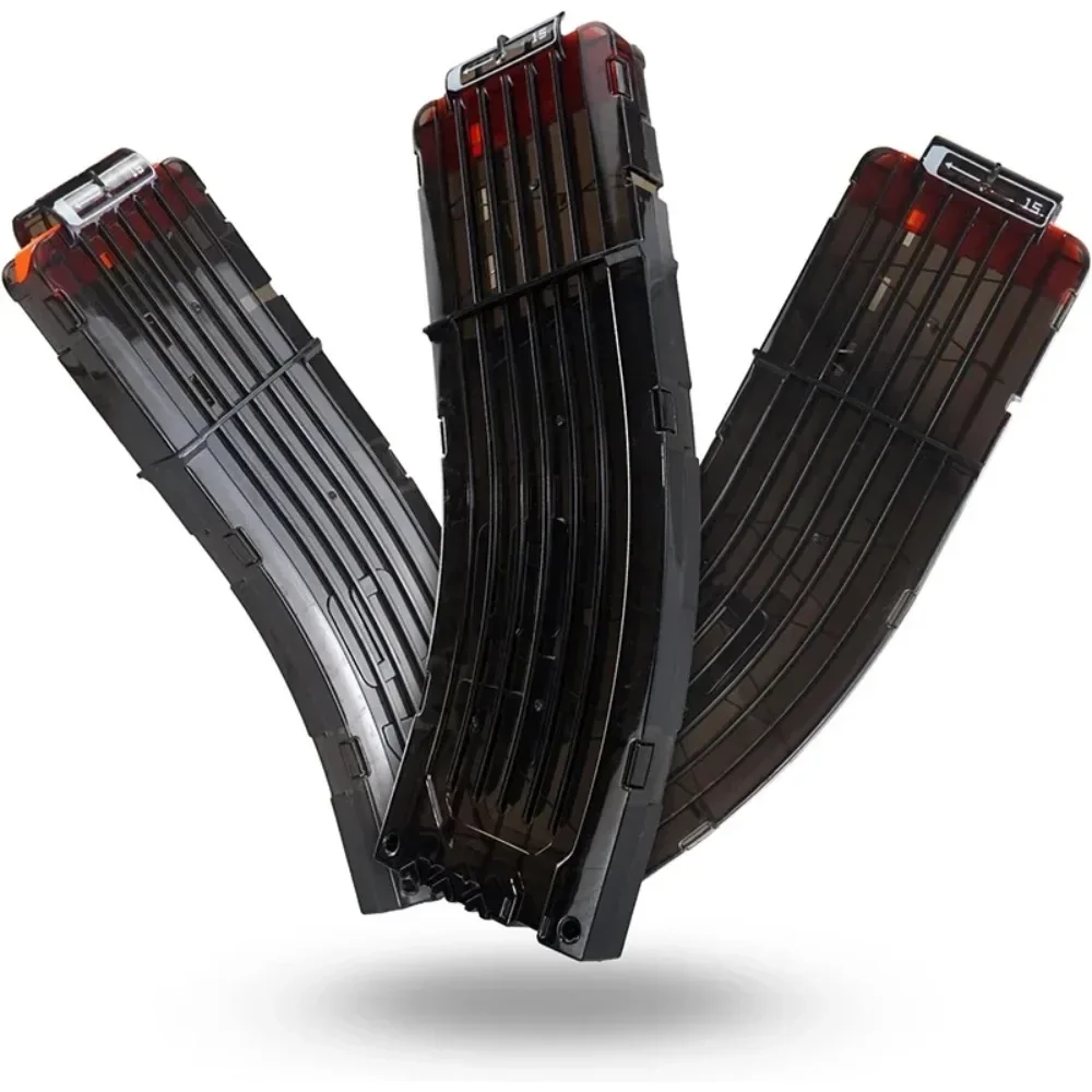 

1/3 шт. WW-15-Darts Banana Curved Clips, быстросъемные магазины для мягкого оружия, совместимые с игрушечным пистолетом Nerf Elite (черные)