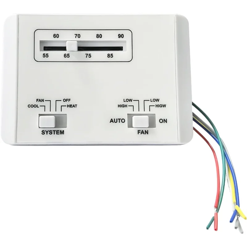 CQMF-For Mach Series RV Air Conditioner Thermostat, 7330G3351 Single Stage Heating/Cooling Control Unit