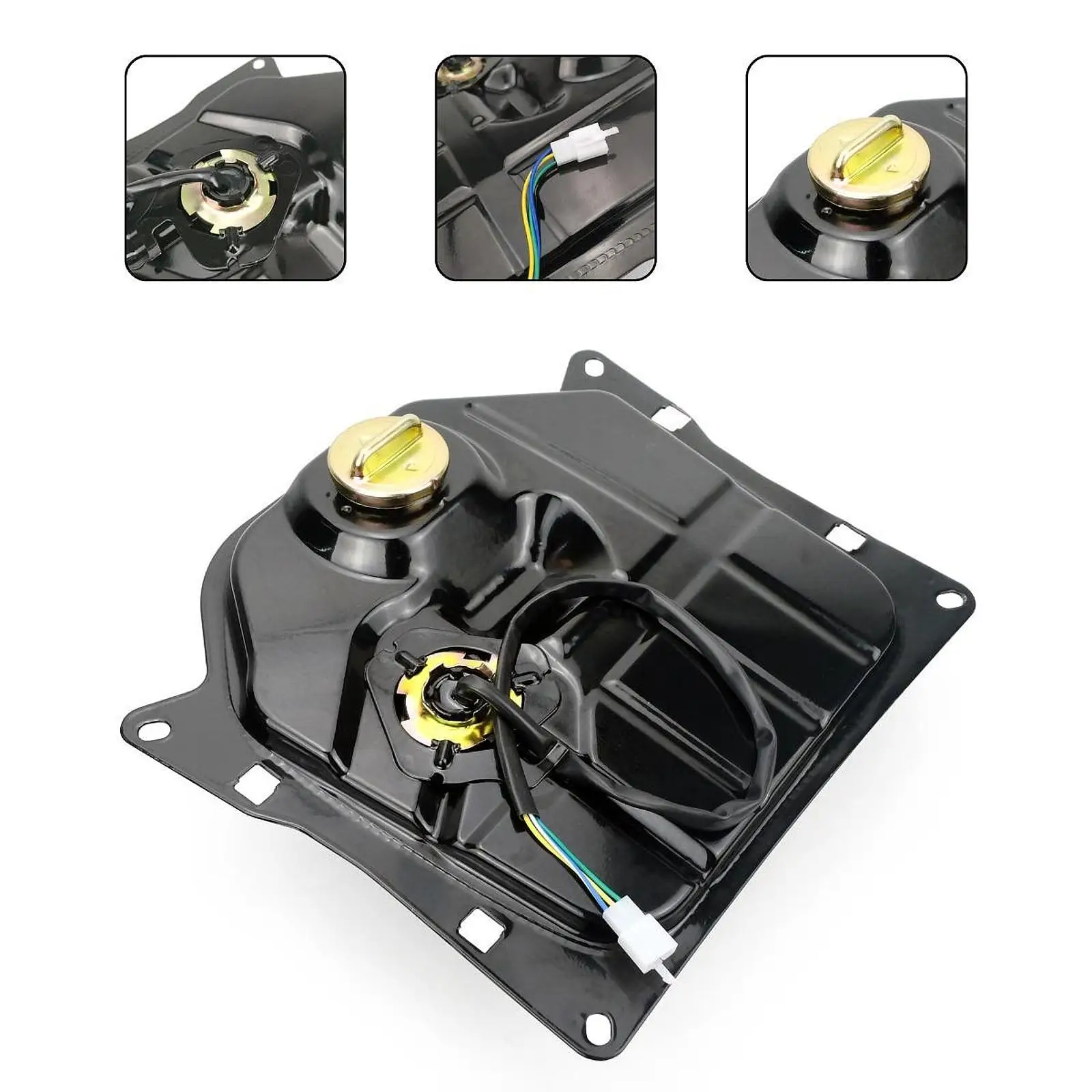 

Motorcycle Gas Tank Sturdy Iron Material Emergency Petrol Reserve for Honda Zoomer AF58 Modification Parts