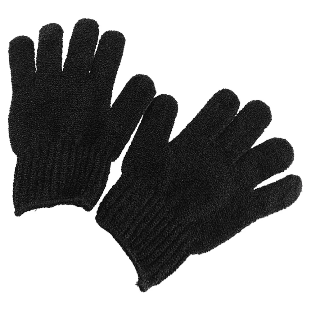 

1pcs Exfoliating Gloves Size Durable Acrylic Fibers For Body Shower Bath Scrubbing Skin Care Household Cleaning Bath