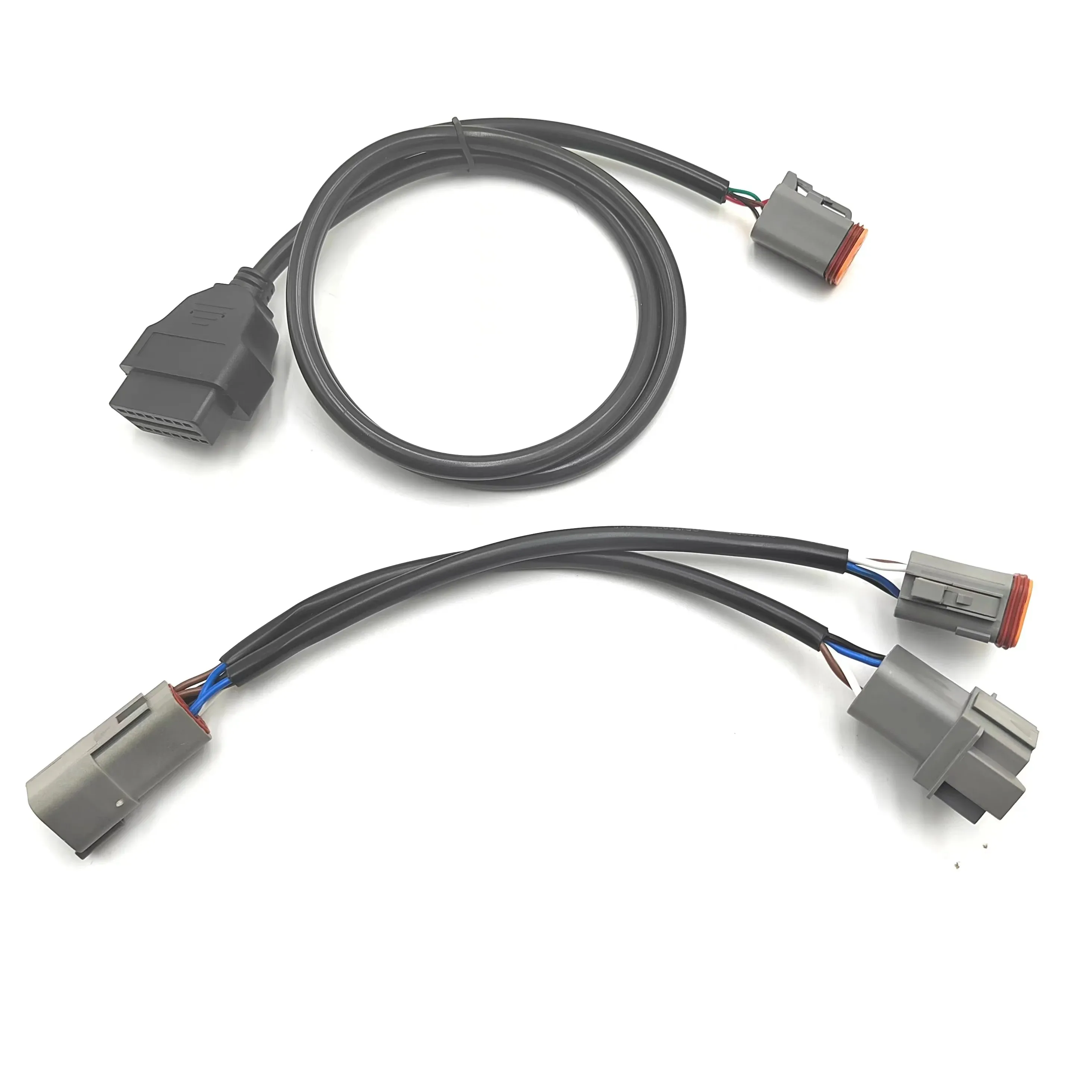 Диагностический жгут проводов морского двигателя, соединительный кабель 6 + 8 контактов для VOLVO Vocom Vodia, адаптер для сканера, детали Penta