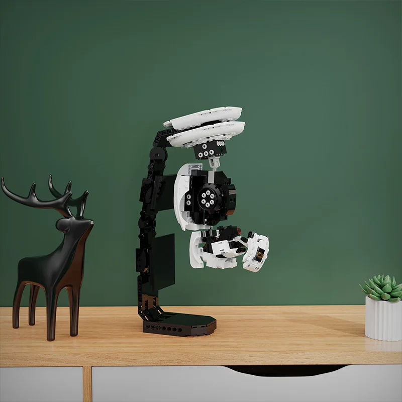 BuildMoc Apertured Science Portal 2 GLaDOS Zestaw klocków do gier Atlas i robotów P-Body Zabawka na prezent urodzinowy dla dzieci