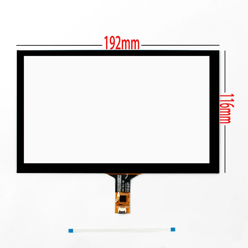 

New 7inch 8inch GT9157 6PIN 192mm*116mm 164mm*99mm for Car Dvd Gps Player Touch Screen Digitizer Glass Touch Panel Sensor