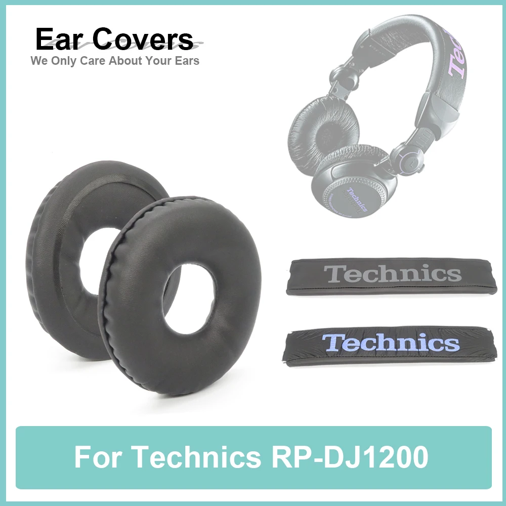 2 Cuscinetti Auricolari Kwmobile Per Technics RP-DJ1200/DJ1210 – Similpelle E Autoadeesivi, Ricambio Over-Ear