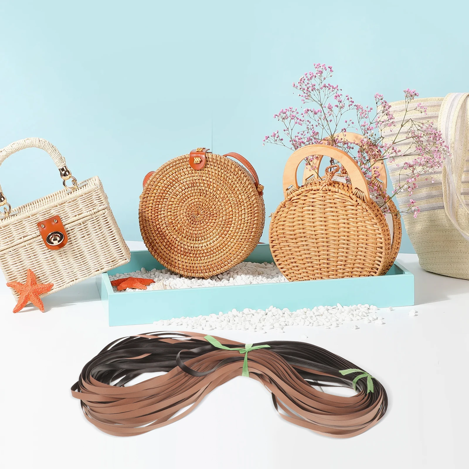 

Material Rattan Crafts Cane Furniture Plastic Strips for Weaving Chairs Artificial