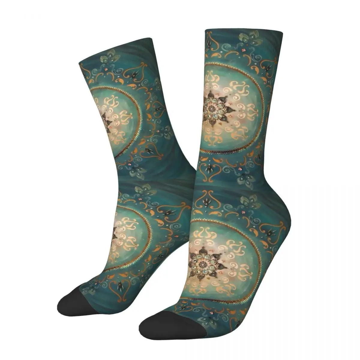 Datura (5) Sock Printed Man Polyester