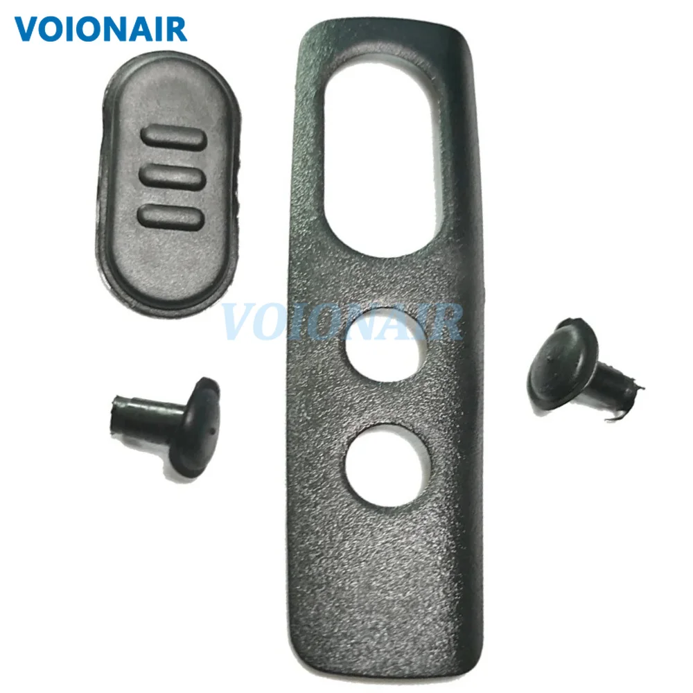 VOIONAIR 10sets PTT Bezel And Button For EP150 Mag One A12D A9D A10 Two Way Radio