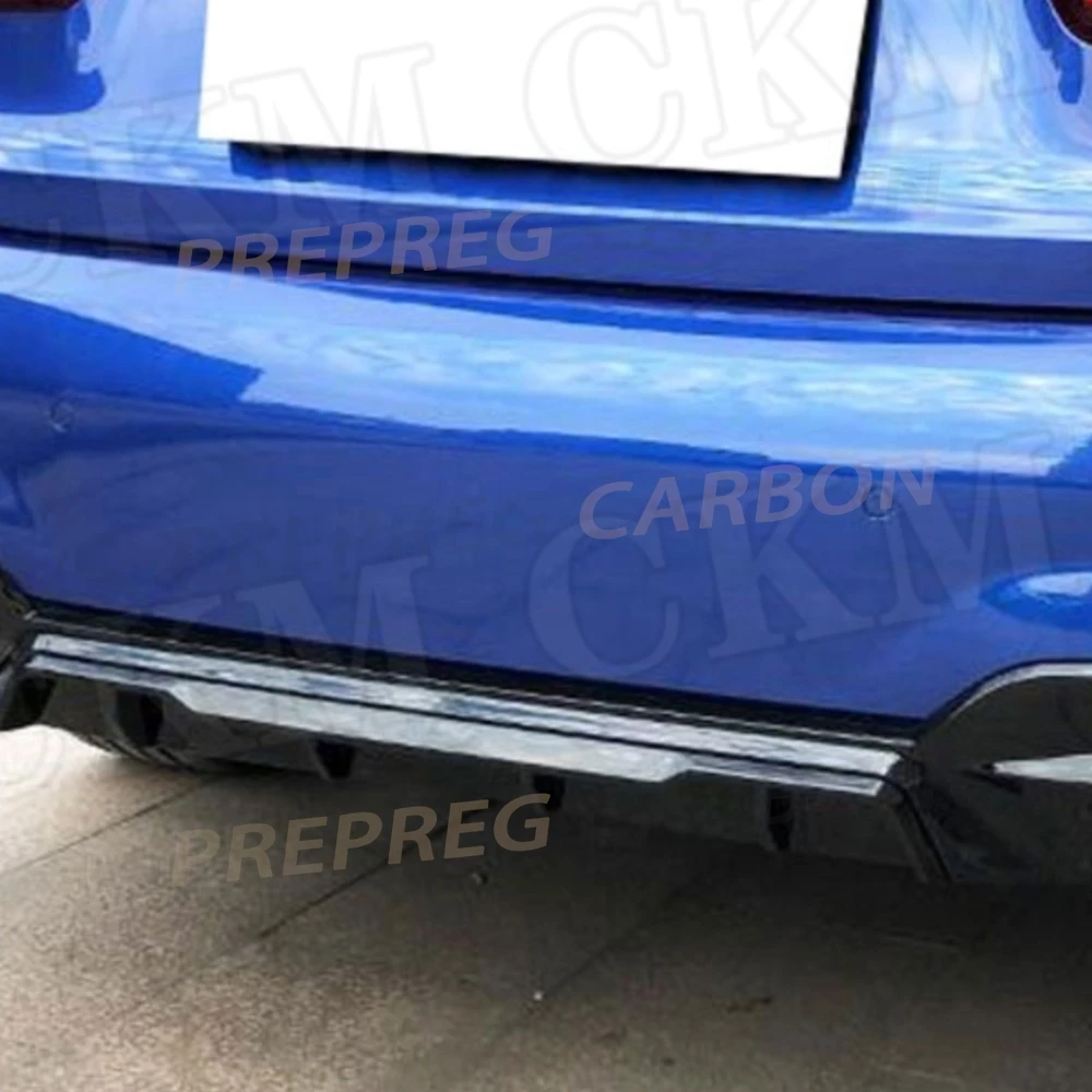 

Задний диффузор-сплиттер из полипропилена для BMW 3 серии G20 G28 M Sport 2019-2020, черный, аксессуары для тюнинга кузова