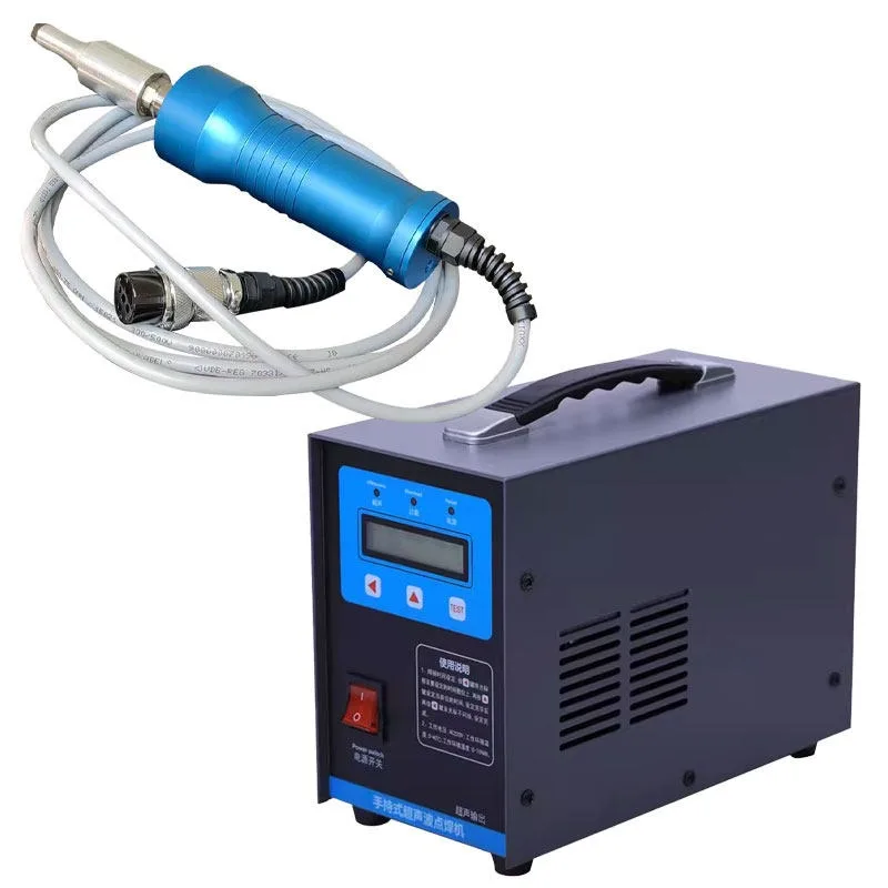 35K Ultrasonic Welding Machine Handheld for Car Door Panel Clothing Plastic Welding Torch