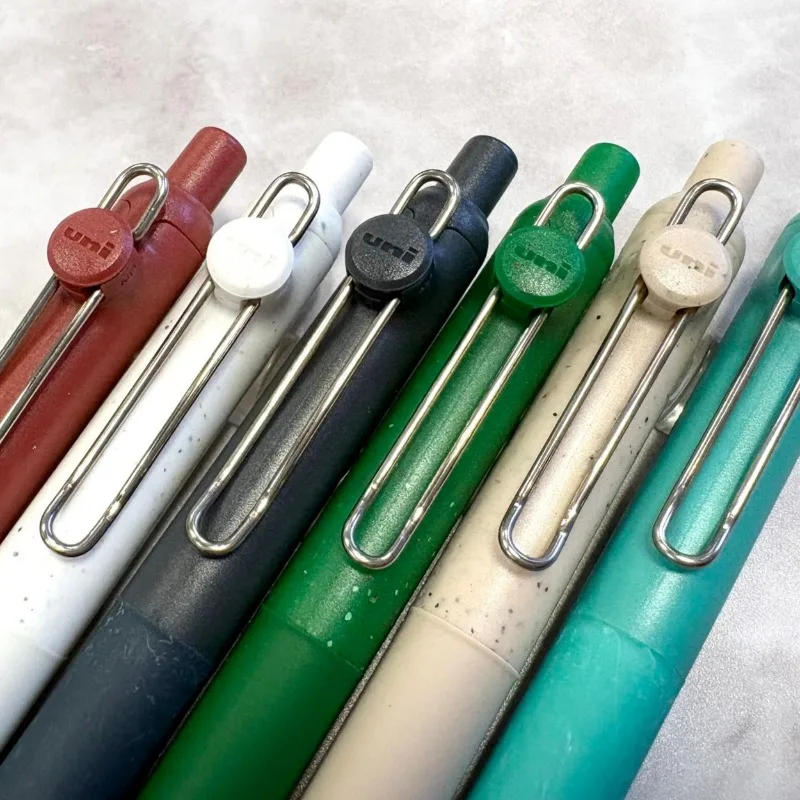 Uni-ball Limited Edition Gel Pen with Advanced ZENTO Ink Technology Click-Action Style Marble Pattern 0.38/0.5/0.7mm Multi-Color