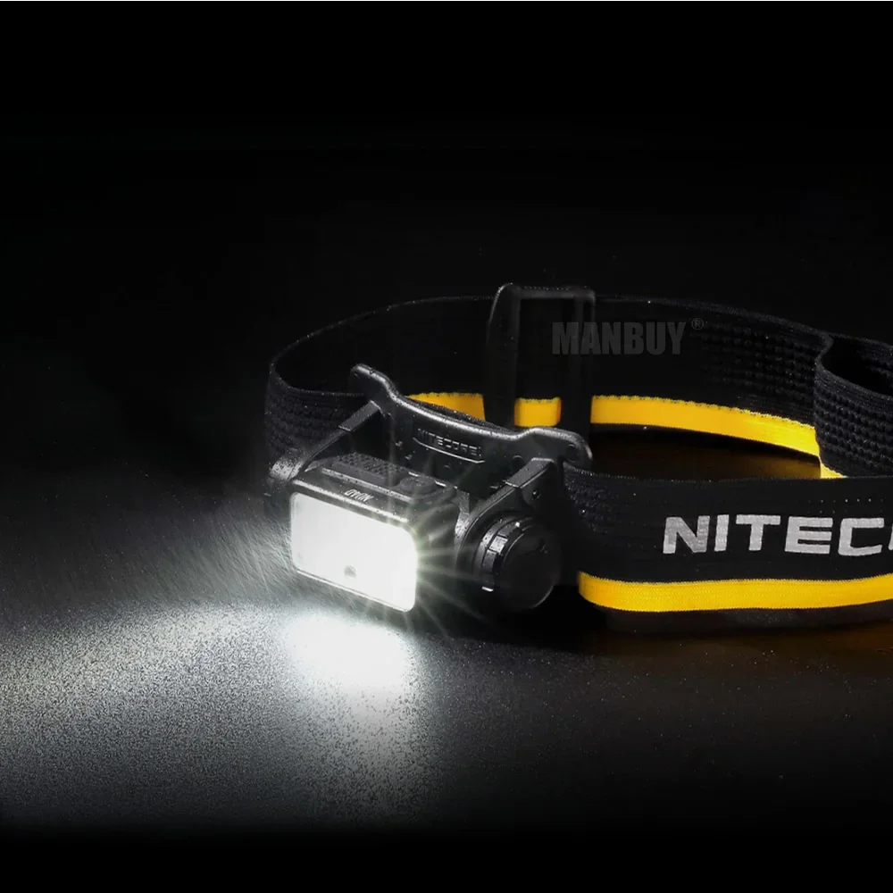 NITECORE NU40 1000 LMs Light Weight and High Capacity Built In 2600mah Rechargeable Battery Headlamp Gear Outdoor Camping Search