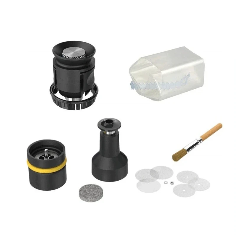 Full Set Solid Valve with Filling Chamber Balloon Tube Screen Pad Accessories for Digit Digital Kit (Not Device)