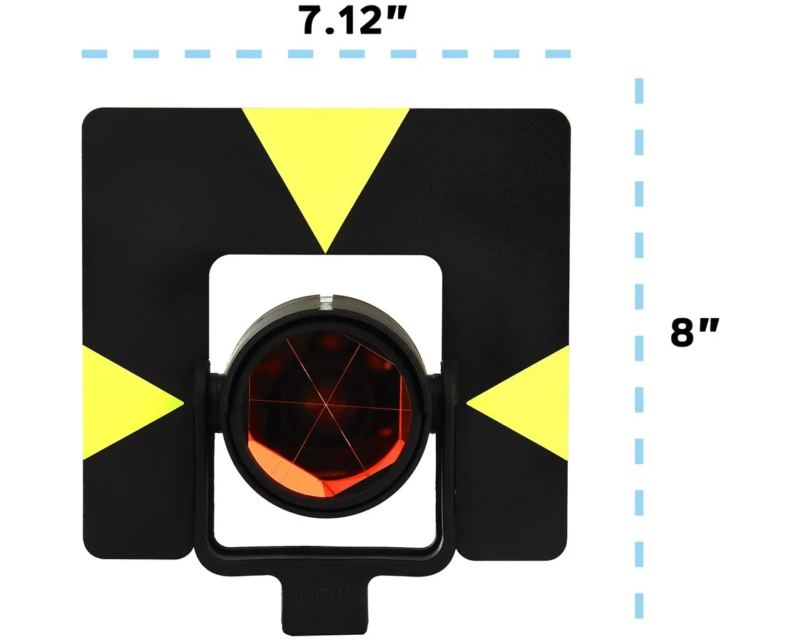 NEW Swiss Type Single  Contant: 0mm Prism With Soft Bag For Total Station,
