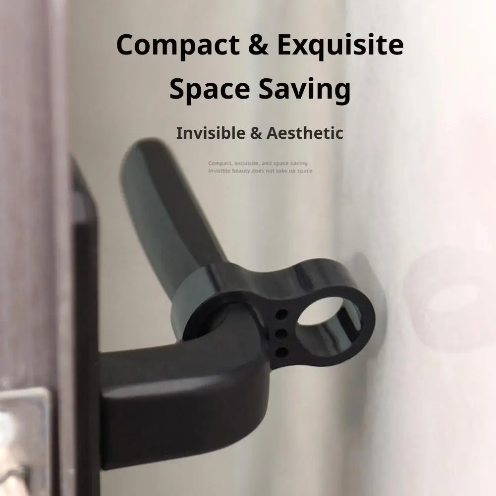 No-Drill Door Stopper Silicone Bumper Guard for Walls Anti-Collision Pad for Bedroom Door Handle