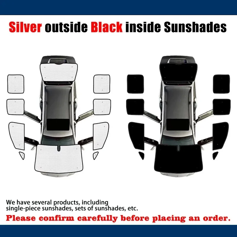 Car Window Sunshade For Volkswagen Caddy 2K VW Maxi MK3 2004~2019 Anti-UV Visor Cover Shade Interior Parts Accessories 2010 2016 view 3